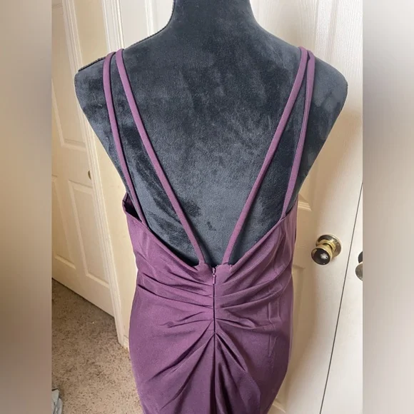 Cachet Slit Bridesmaid Maxi Dress Size 10 - Picture 6 of 7